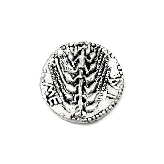 Silver coin Ear of Wheat Amulet: Power, Wealth and Prosperity from Ancient Greece