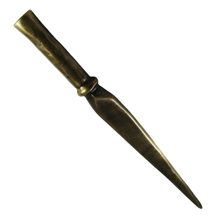 Spear Butt, Brass Letter Opener