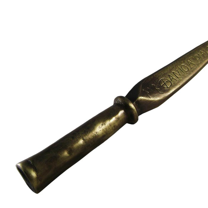 Spear Butt, Brass Letter Opener